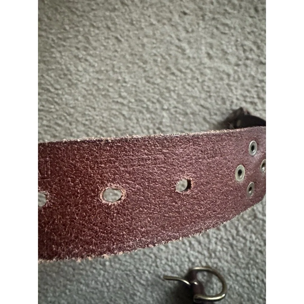 Fossil women's Brown Braided leather Belt Size M